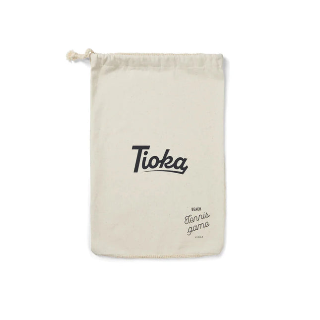 Miro Beach Tennis Set In Premium Cotton Bag From The Atelier Collection Crafted For Quiet Luxury - hospitality