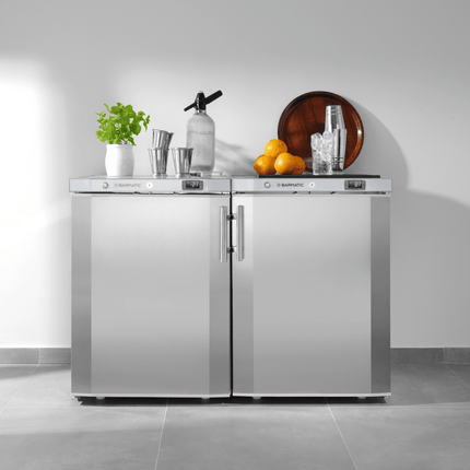 Mistral under-counter bar freezer 200l, 598x679x(H)838mm - hospitality