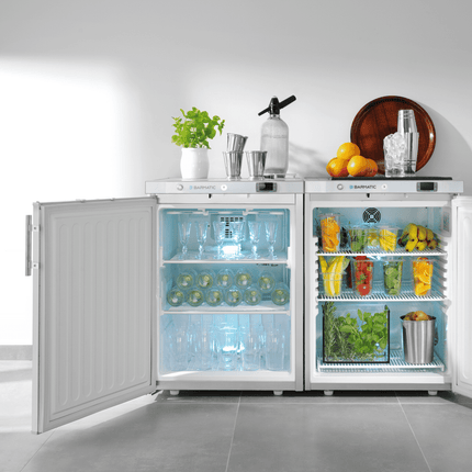 Mistral under-counter bar refrigerator 200l, 598x679x(H)838mm - hospitality