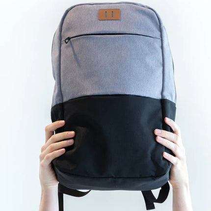 Modern 15.6" USB & RFID laptop backpack PVC free - hospitality