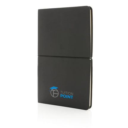 Modern deluxe softcover A5 notebook - hospitality
