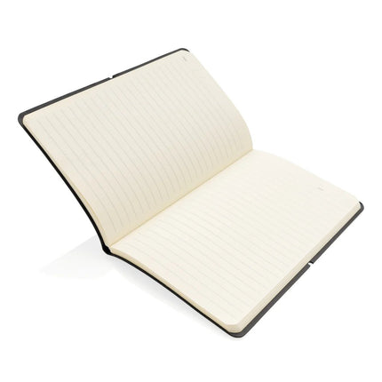 Modern deluxe softcover A5 notebook - hospitality