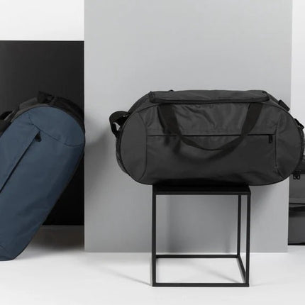 Modern sports duffel - hospitality