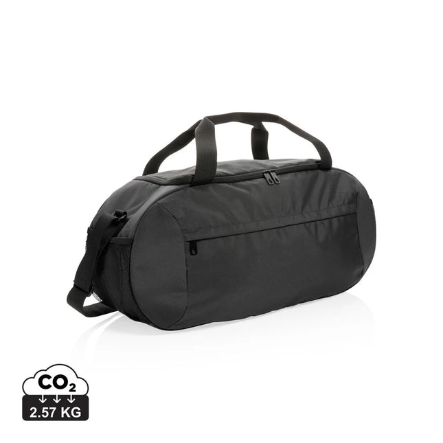 Modern sports duffel - hospitality