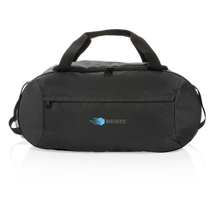 Modern sports duffel - hospitality