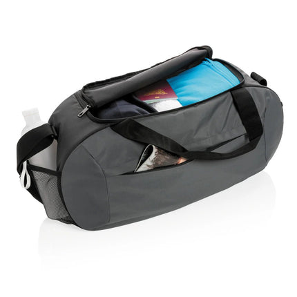 Modern sports duffel - hospitality