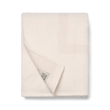 Monogram GRS Blanket From The Prestige Monogram Collection With Double Sided Design And Artisan Craft - hospitality