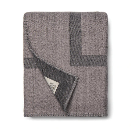 Monogram GRS Blanket From The Prestige Monogram Collection With Double Sided Design And Artisan Craft - hospitality