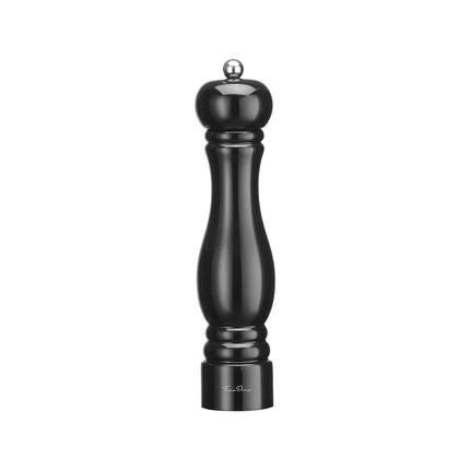 Monolith pepper mill with stainless steel grinding mechanism, black, 250mm - hospitality