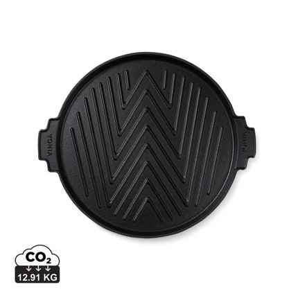 Monte Ardoise Cast Iron Grill Griddle 30cm - hospitality