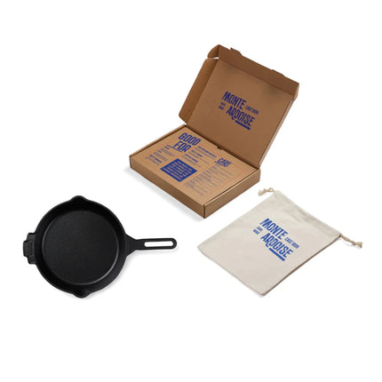 Monte Ardoise Enamelled Cast Iron 20cm Skillet - hospitality
