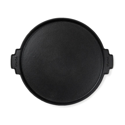 Monte Ardoise Enamelled Cast Iron Grilling Plate 30cm - hospitality