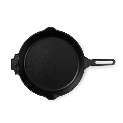 Monte Ardoise Enamelled Cast Iron Skillet 27cm - hospitality
