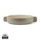 Stoneware / grey / 32.7 x 25.5 x 6 x ø 24.5 cm