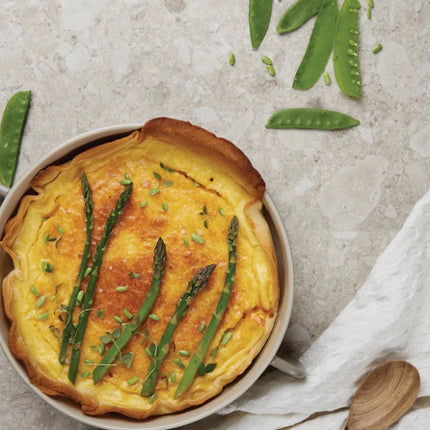 Monte Neu Collection Stoneware Pie Dish Hand Glazed For Even Oven Performance Exclusive Craftsmanship - hospitality