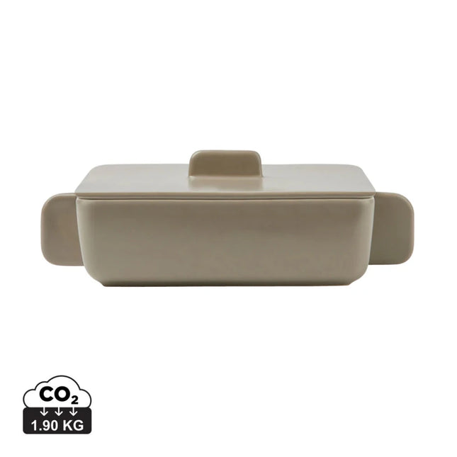Monte Neu Stoneware Gratin Dish With Lid - hospitality