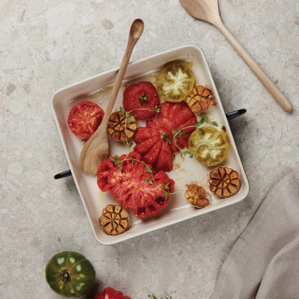 Monte Neu Studio Collection Rectangular Stoneware Oven Dish Handcrafted for Oven to Table - hospitality