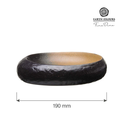 Moon gourmet bowl, 190mm - hospitality