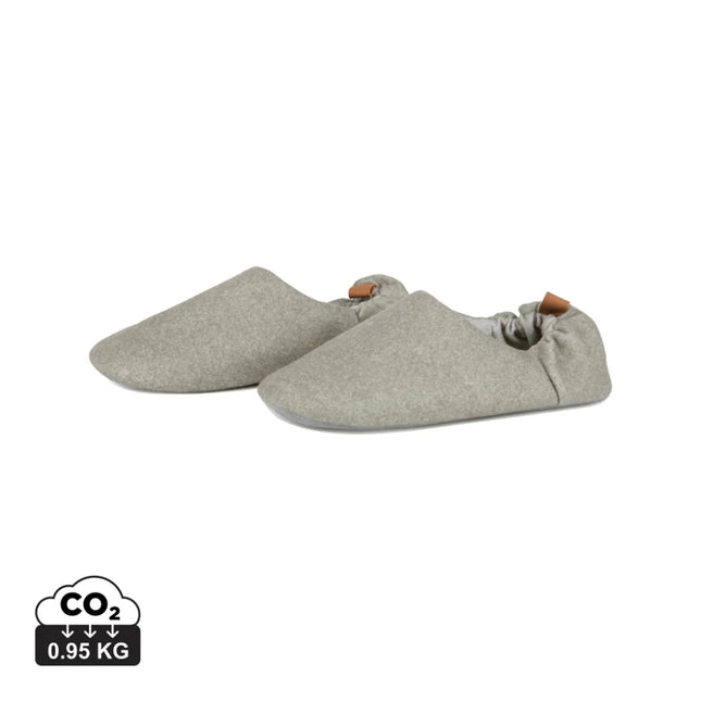 Moulton RPET Slippers in Recycled Polyester, Crafted Comfort for Sizes Small Medium and Large XL - hospitality