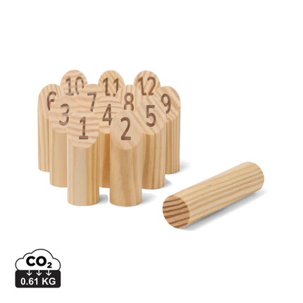 Muge Number Mini Game FSC Pine Wood From Muge Collection - hospitality