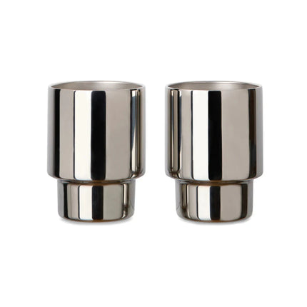 Nagano Collection RCS Recycled Stainless Steel Mugs Set of Two With Nordic Craftsmanship - hospitality