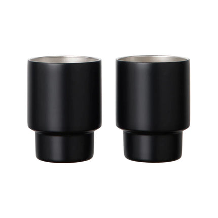 Nagano Collection RCS Recycled Stainless Steel Mugs Set of Two With Nordic Craftsmanship – part of the Coffee Lover kit