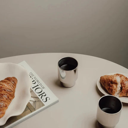Nagano Collection RCS Recycled Stainless Steel Mugs Set of Two With Nordic Craftsmanship - hospitality