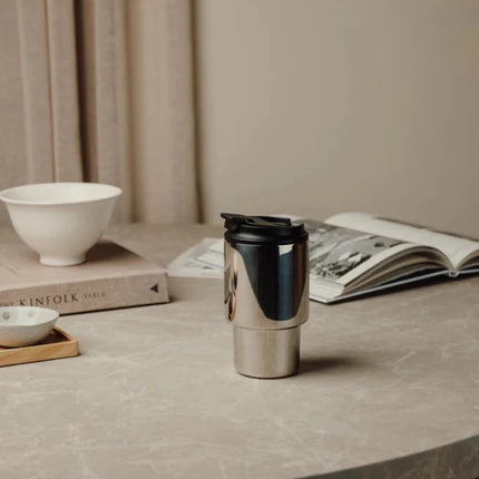 Nagano RCS Collection To Go Mug 350 Ml Crafted In Premium Stainless Steel With Thermal Insulation - hospitality