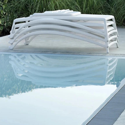 Nardi Atlantico Sun Lounger Stackable Poolside Recliner - hospitality