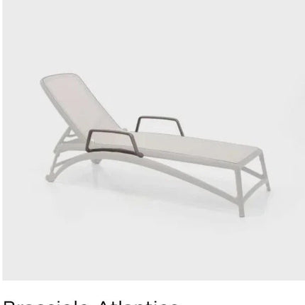 Nardi Atlantico Sun Lounger Stackable Poolside Recliner - hospitality