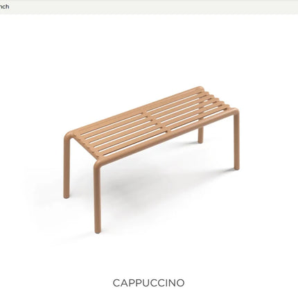 Nardi Doga Bench- FROM SEPTEMBER 2026 - hospitality