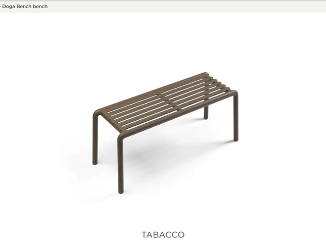 Nardi Doga Bench- FROM SEPTEMBER 2026 - hospitality