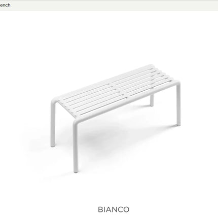 Nardi Doga Bench- FROM SEPTEMBER 2026 - hospitality