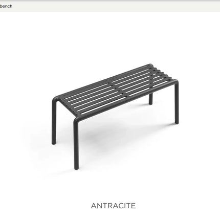 Nardi Doga Bench- FROM SEPTEMBER 2026 - hospitality