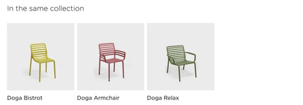 Nardi Doga High Stool 75cm - hospitality