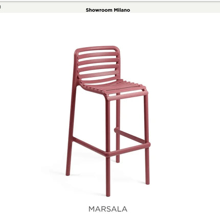 Nardi Doga High Stool 75cm - hospitality