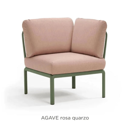 Nardi Komodo Corner Module – Outdoor Modular Sofa - hospitality