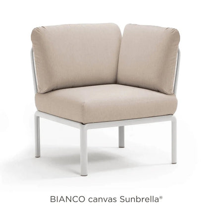 Nardi Komodo Corner Module – Outdoor Modular Sofa - hospitality