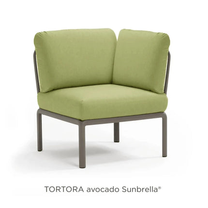 Nardi Komodo Corner Module – Outdoor Modular Sofa - hospitality