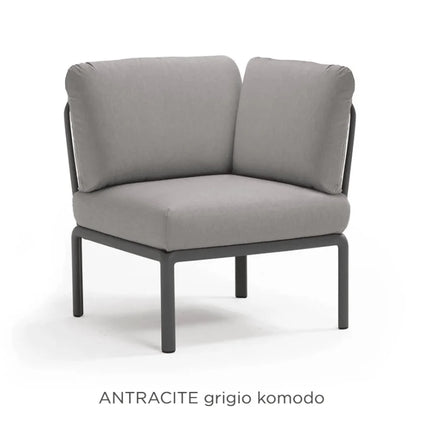 Nardi Komodo Corner Module – Outdoor Modular Sofa - hospitality