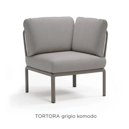 Nardi Komodo Corner Module – Outdoor Modular Sofa - hospitality