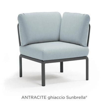 Nardi Komodo Corner Module – Outdoor Modular Sofa - hospitality
