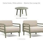 Cactus frame / Perla cushions
