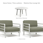 Gesso frame / Timo cushions