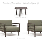 Terra frame / Timo cushions