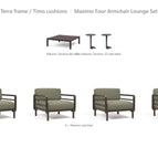 Terra frame / Timo cushions