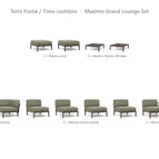 Terra frame / Timo cushions
