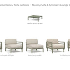 Cactus frame / Perla cushions