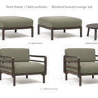 Terra frame / Timo cushions