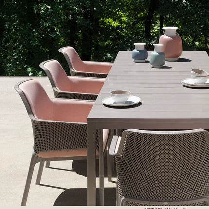 Nardi Net Relax Chair – perforated lounge armchair with integrated armrests